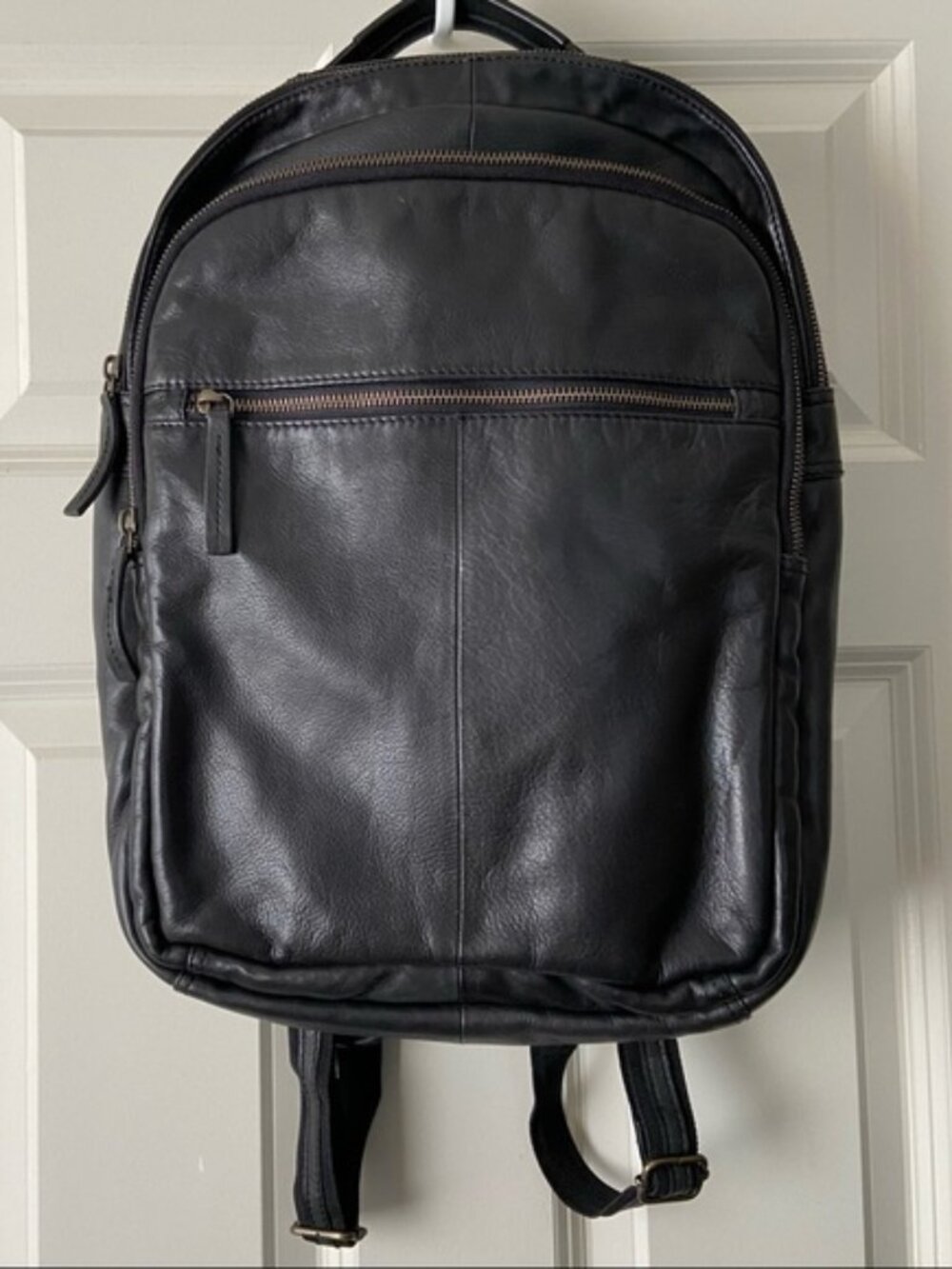 Wilson’s Vintage Leather Backpack Black